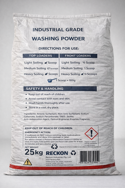 Reckon 25 Kg Detergent Powder