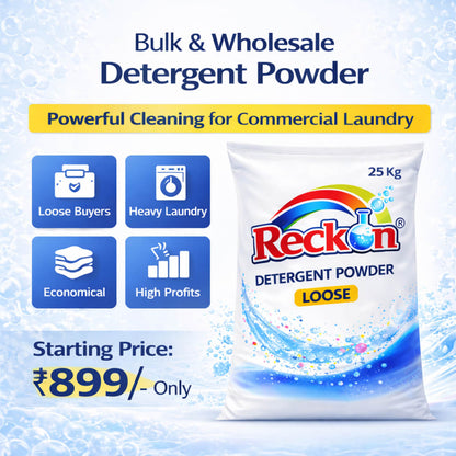 Reckon Detergent Powder – Loose (25 Kg Bag)
