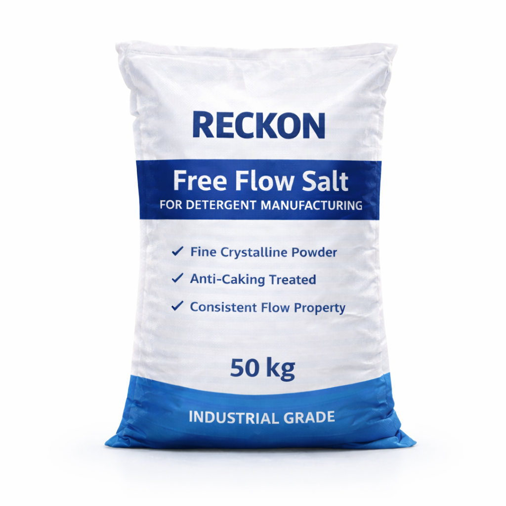 Free Flow Salt – 50 Kg | For Detergent Manufacturing | Industrial Grade